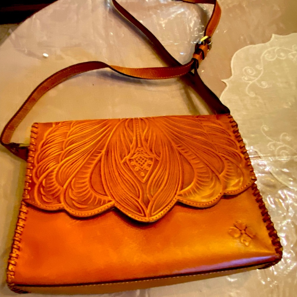 Susan Nash leather shoulder bag